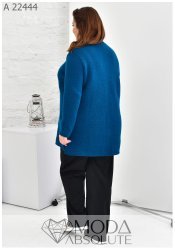Жіночий подовжений светр Oversize А 22444